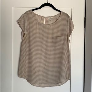 JOIE rancher pocket tee mushroom